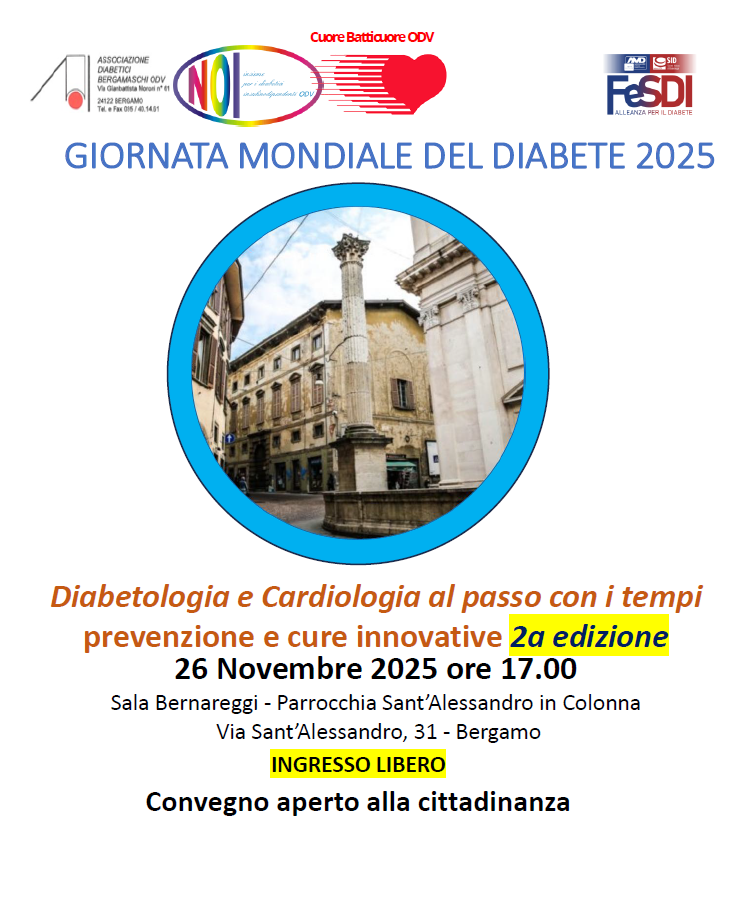Giornata Mondiale del Diabete 26-11